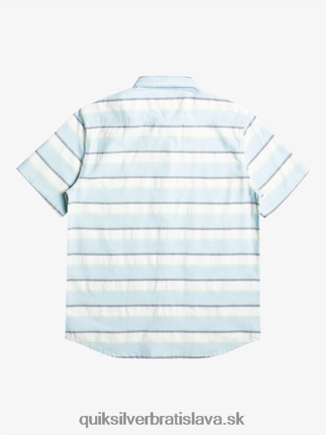 cali sunrise košeľa s krátkym rukávom Quiksilver muži B80HXR1206 biele kali východ slnka 231