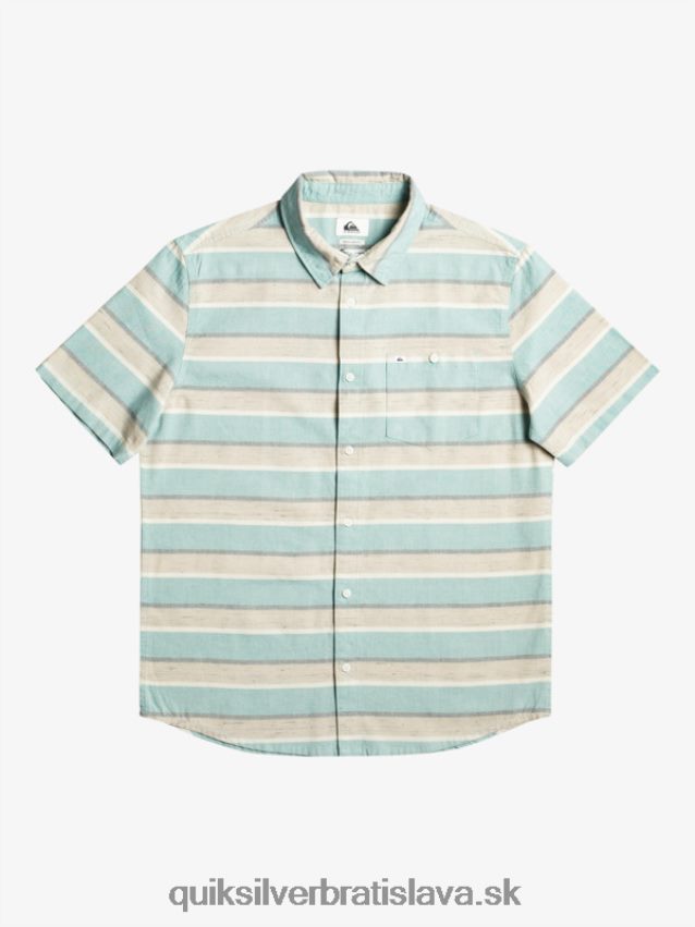 cali sunrise košeľa s krátkym rukávom Quiksilver muži B80HXR1207 plaza taupe cali východ slnka 231