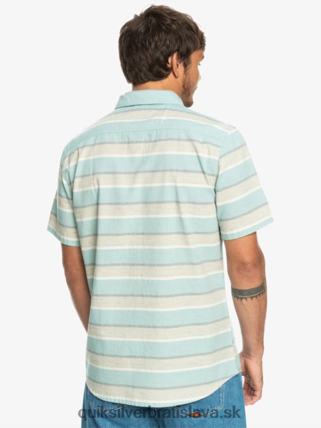 cali sunrise košeľa s krátkym rukávom Quiksilver muži B80HXR1207 plaza taupe cali východ slnka 231