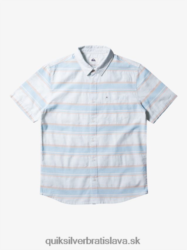 cali sunrise košeľa s krátkym rukávom Quiksilver muži B80HXR447 nebesky modrá kali str