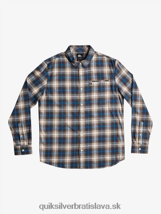 cramond stretch košeľa s dlhým rukávom Quiksilver muži B80HXR1048 hroznový list cramond
