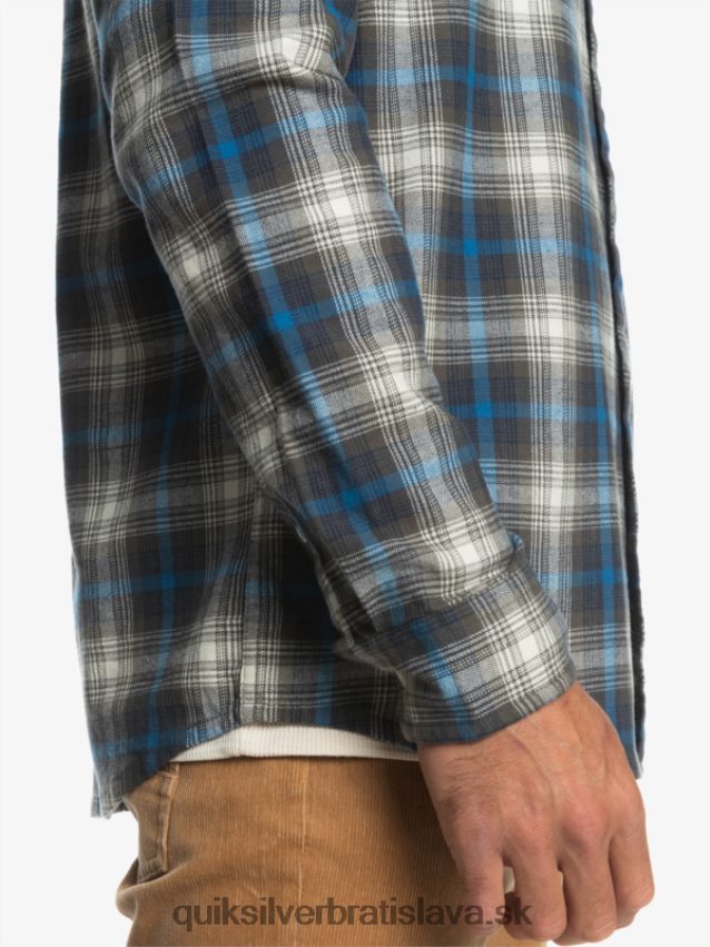 cramond stretch košeľa s dlhým rukávom Quiksilver muži B80HXR1048 hroznový list cramond