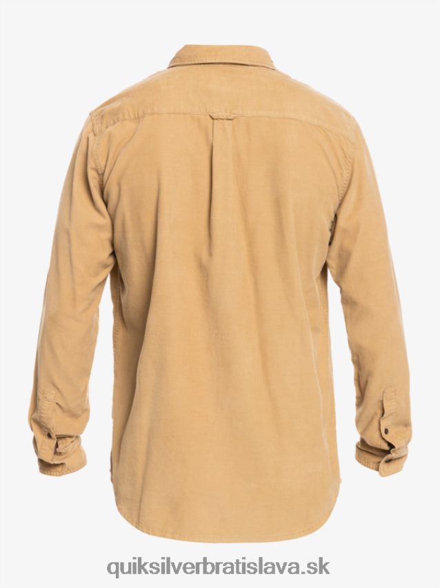 dymové tričko s dlhým rukávom Quiksilver muži B80HXR1224 tanín