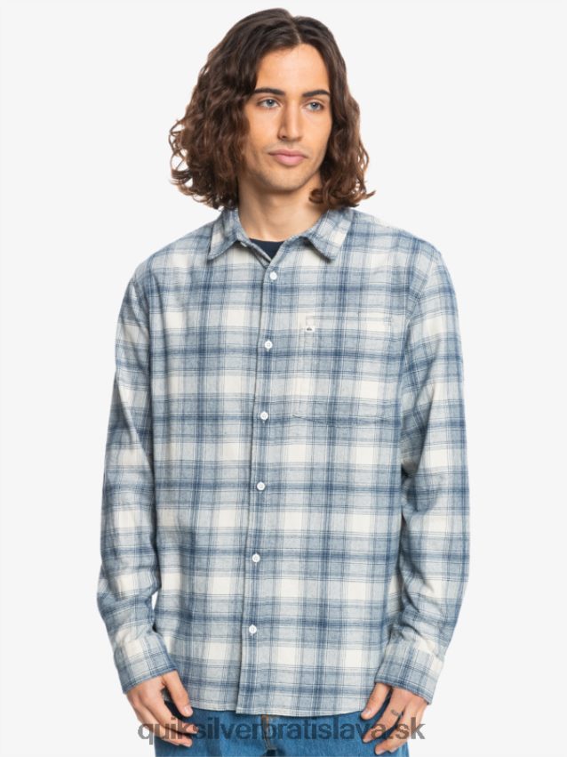 ganaway stretch flanelová košeľa s dlhým rukávom Quiksilver muži B80HXR1768 breza ganaway