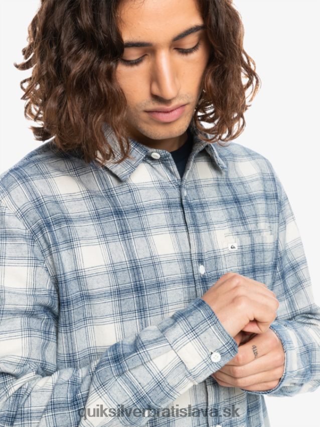 ganaway stretch flanelová košeľa s dlhým rukávom Quiksilver muži B80HXR1768 breza ganaway