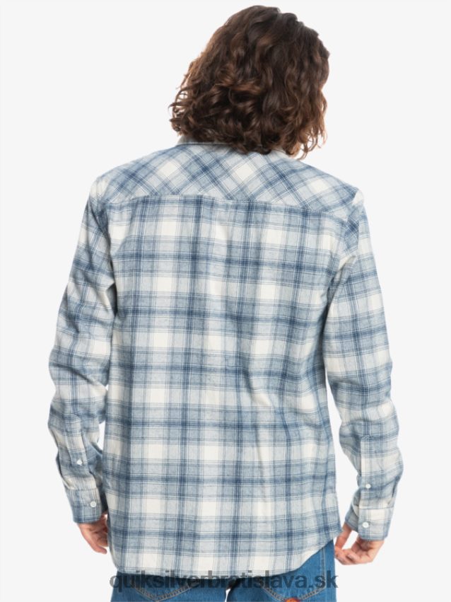 ganaway stretch flanelová košeľa s dlhým rukávom Quiksilver muži B80HXR1768 breza ganaway