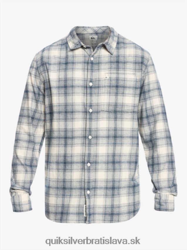 ganaway stretch flanelová košeľa s dlhým rukávom Quiksilver muži B80HXR1768 breza ganaway