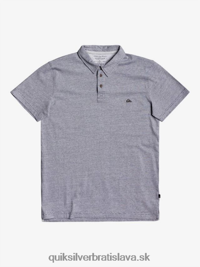 každodenné polokošeľa s krátkym rukávom Quiksilver muži B80HXR1551 parížska noc
