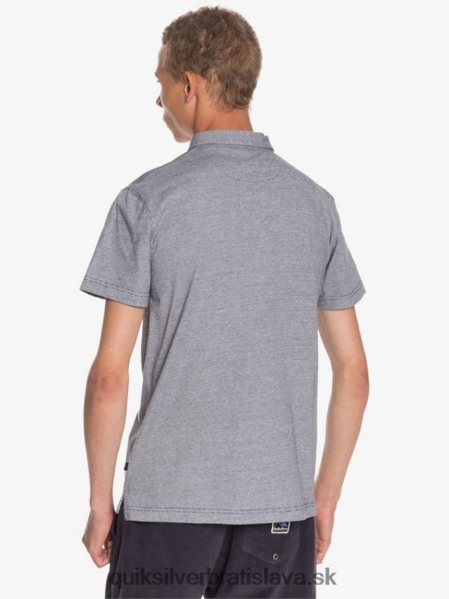 každodenné polokošeľa s krátkym rukávom Quiksilver muži B80HXR1551 parížska noc