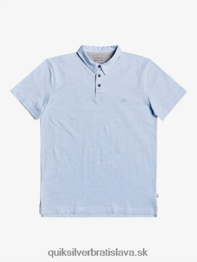 každodenné polokošeľa s krátkym rukávom Quiksilver muži B80HXR1553 vzdušná modrá