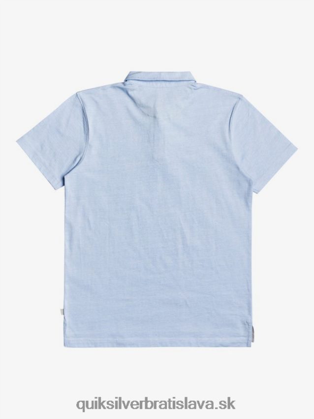 každodenné polokošeľa s krátkym rukávom Quiksilver muži B80HXR1553 vzdušná modrá