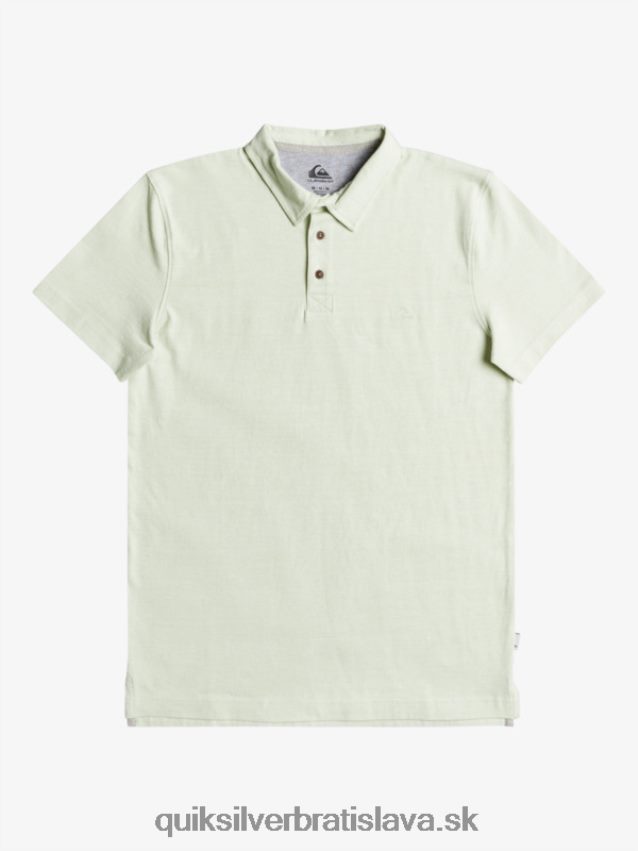 každodenné polokošeľa s krátkym rukávom Quiksilver muži B80HXR1554 celendine
