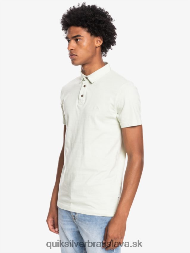 každodenné polokošeľa s krátkym rukávom Quiksilver muži B80HXR1554 celendine