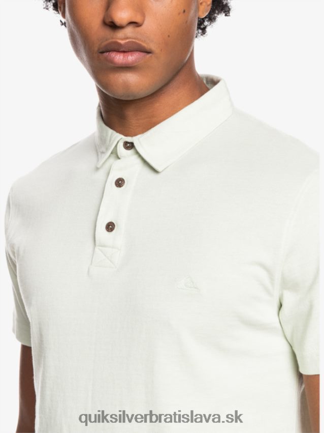 každodenné polokošeľa s krátkym rukávom Quiksilver muži B80HXR1554 celendine