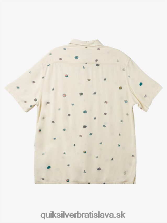 minimark košeľa s krátkym rukávom Quiksilver muži B80HXR1226 breza minimark