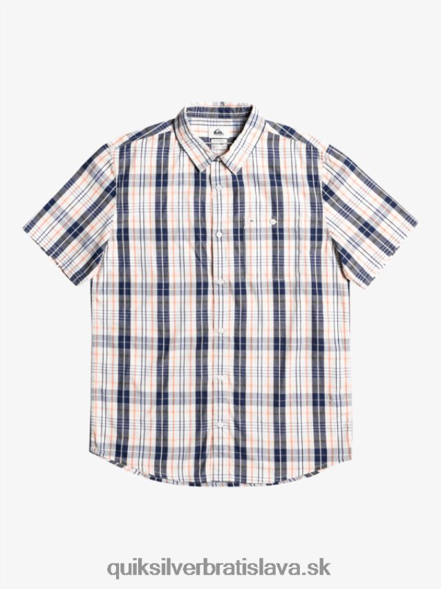nová swintonová košeľa s krátkym rukávom Quiksilver muži B80HXR914 breza swinton