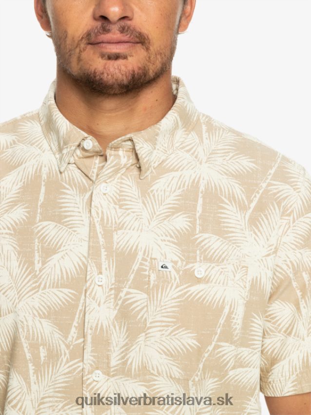 prchavý okamih košeľa s krátkym rukávom Quiksilver muži B80HXR994 plage prchavý okamih