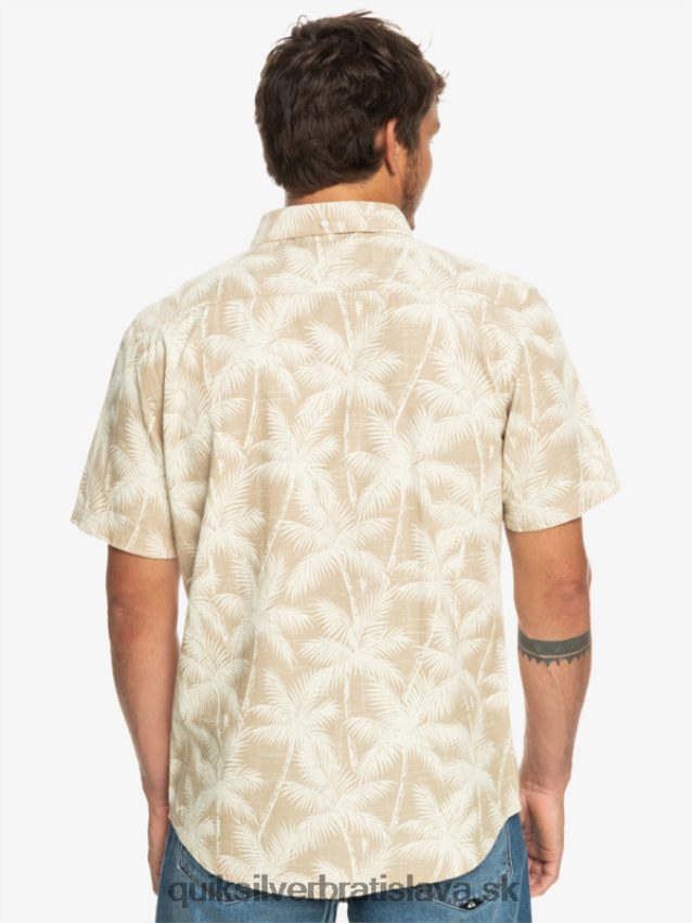 prchavý okamih košeľa s krátkym rukávom Quiksilver muži B80HXR994 plage prchavý okamih