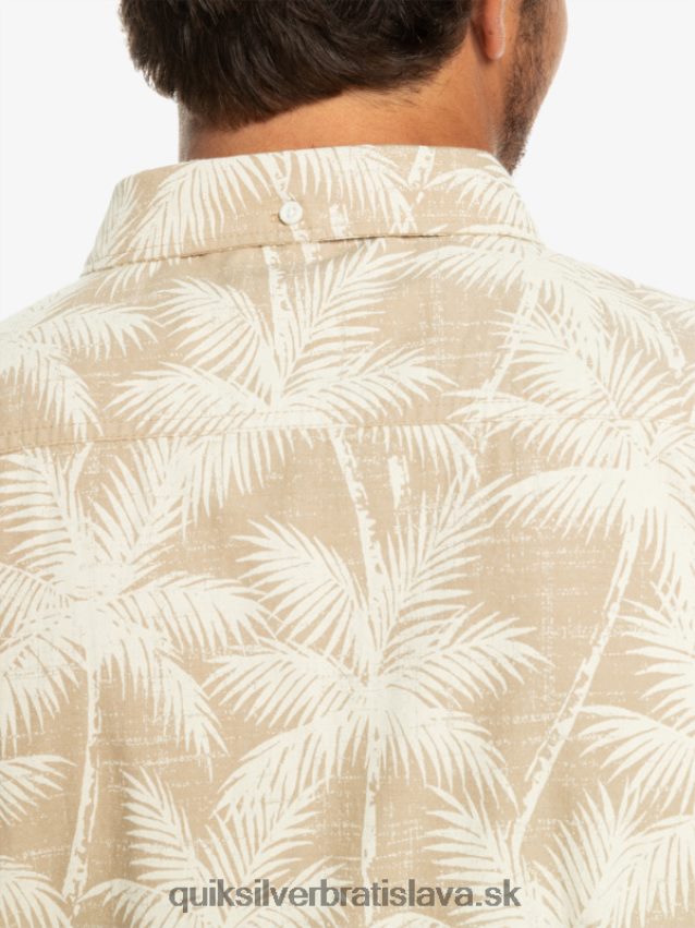 prchavý okamih košeľa s krátkym rukávom Quiksilver muži B80HXR994 plage prchavý okamih