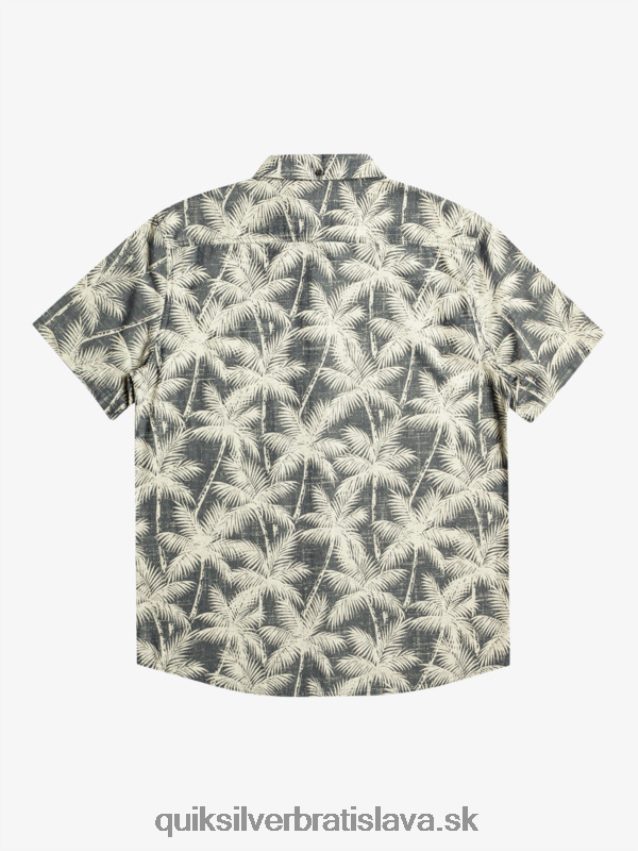 prchavý okamih košeľa s krátkym rukávom Quiksilver muži B80HXR995 námornícky prchavý moment