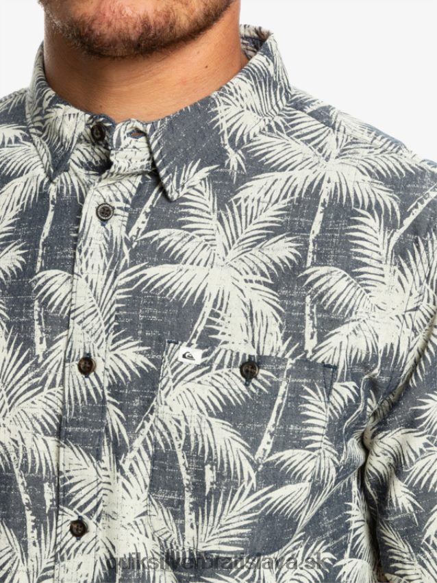 prchavý okamih košeľa s krátkym rukávom Quiksilver muži B80HXR995 námornícky prchavý moment