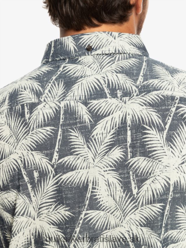 prchavý okamih košeľa s krátkym rukávom Quiksilver muži B80HXR995 námornícky prchavý moment