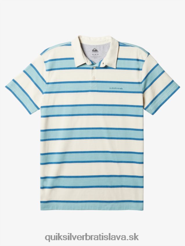 pruhovaná lite polokošeľa s krátkym rukávom Quiksilver muži B80HXR1622 breza pruhovaná lite 3