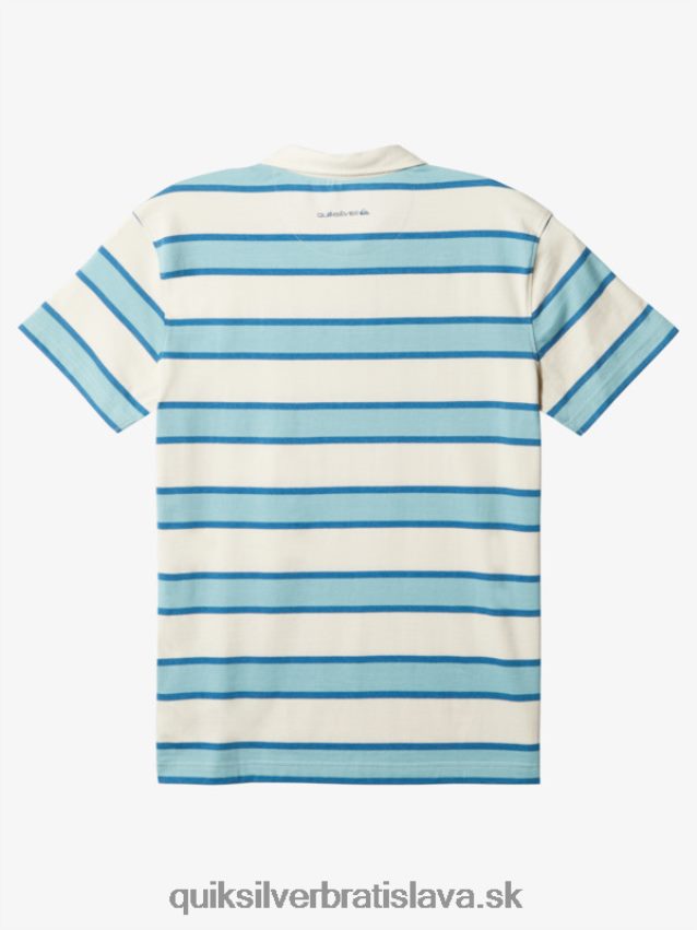 pruhovaná lite polokošeľa s krátkym rukávom Quiksilver muži B80HXR1622 breza pruhovaná lite 3