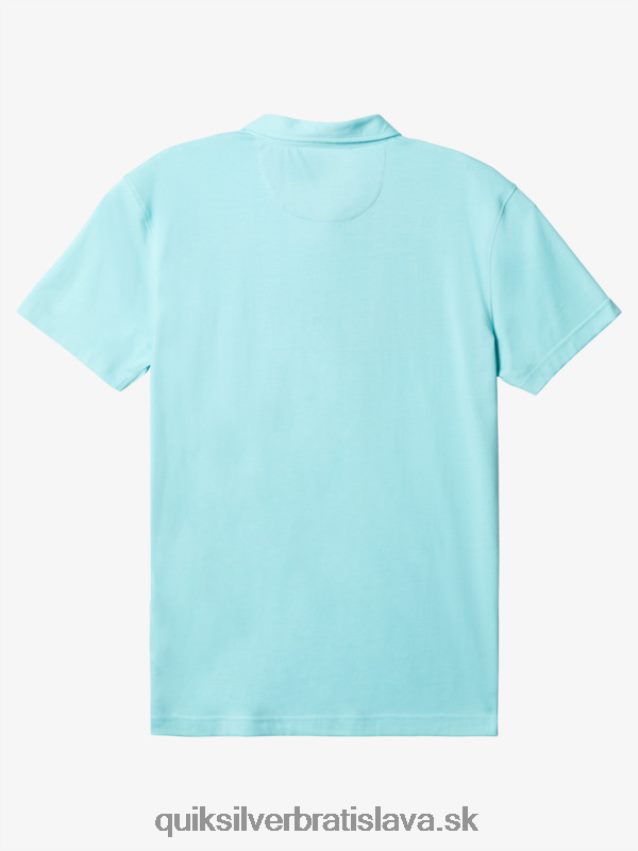 pruhovaná lite polokošeľa s krátkym rukávom Quiksilver muži B80HXR749 anjelská modrá