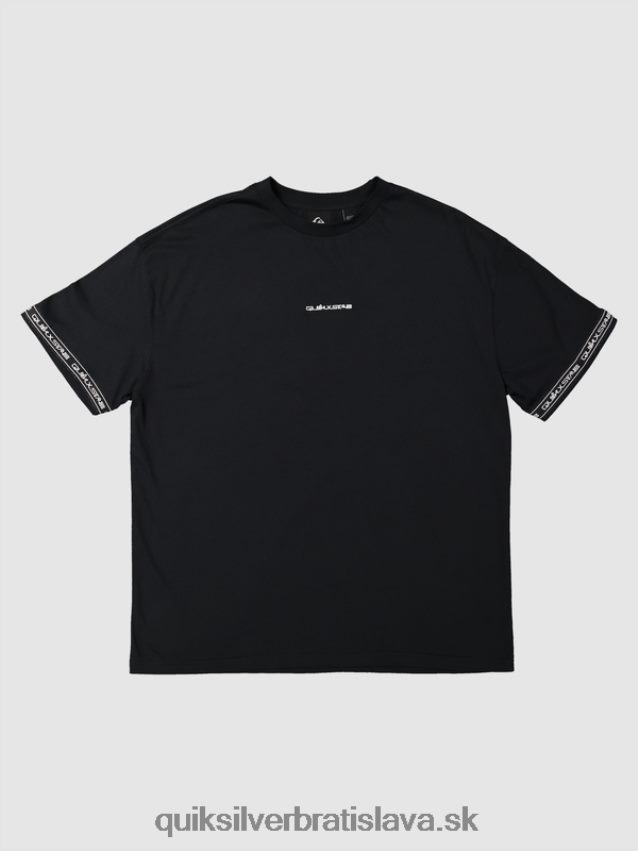 tričko z 90. rokov Quiksilver x Stab muži B80HXR1865 čierna