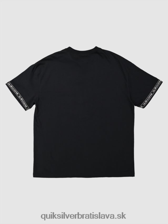 tričko z 90. rokov Quiksilver x Stab muži B80HXR1865 čierna