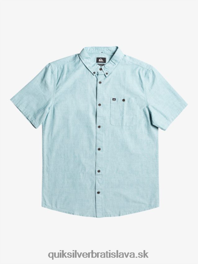 víťazná košeľa s krátkym rukávom Quiksilver muži B80HXR377 marocká modrá