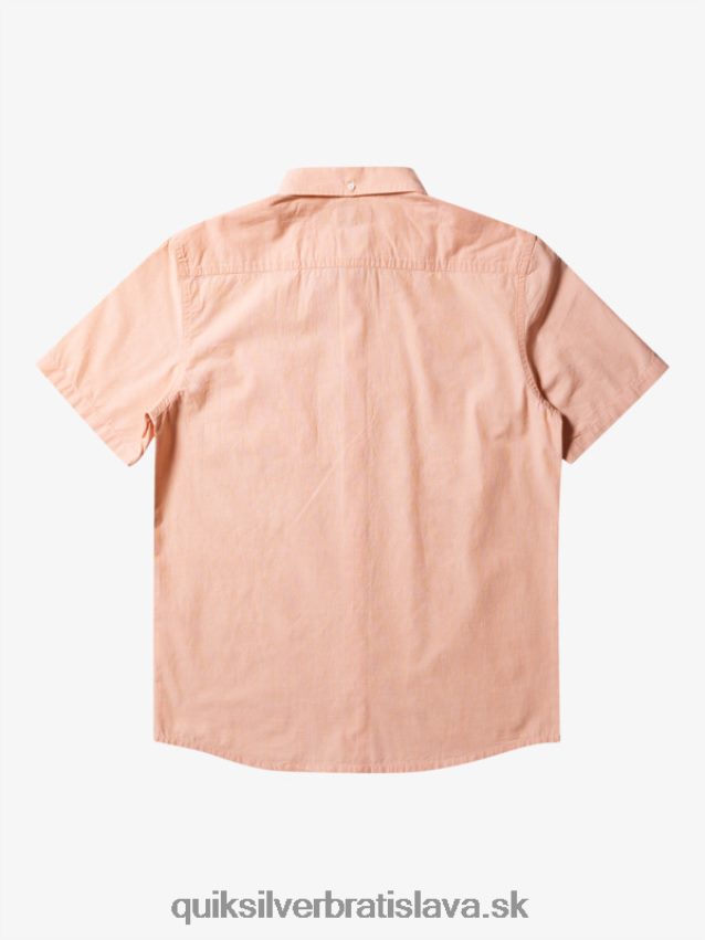 víťazná košeľa s krátkym rukávom Quiksilver muži B80HXR378 medené opálenie