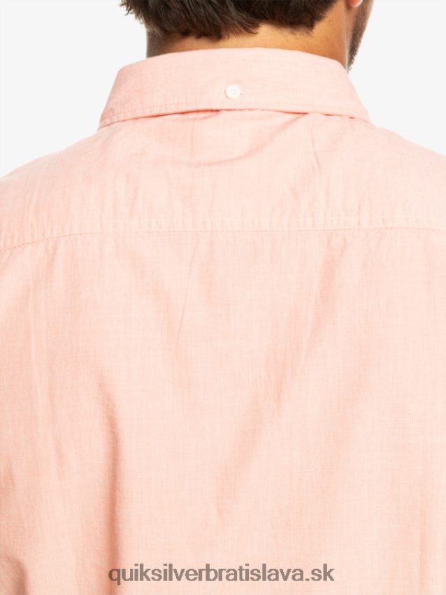víťazná košeľa s krátkym rukávom Quiksilver muži B80HXR380 čerstvý losos