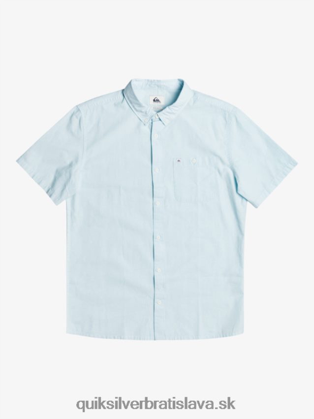 víťazná košeľa s krátkym rukávom Quiksilver muži B80HXR384 vzdušná modrá