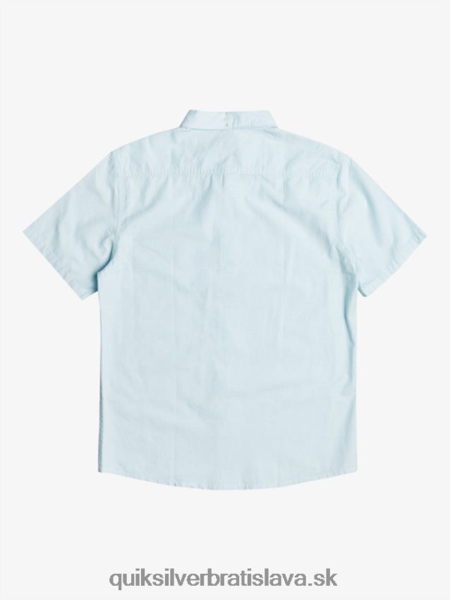 víťazná košeľa s krátkym rukávom Quiksilver muži B80HXR384 vzdušná modrá