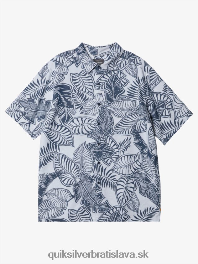 vodácka siesta tričko s krátkym rukávom Quiksilver muži B80HXR1364 major modrá