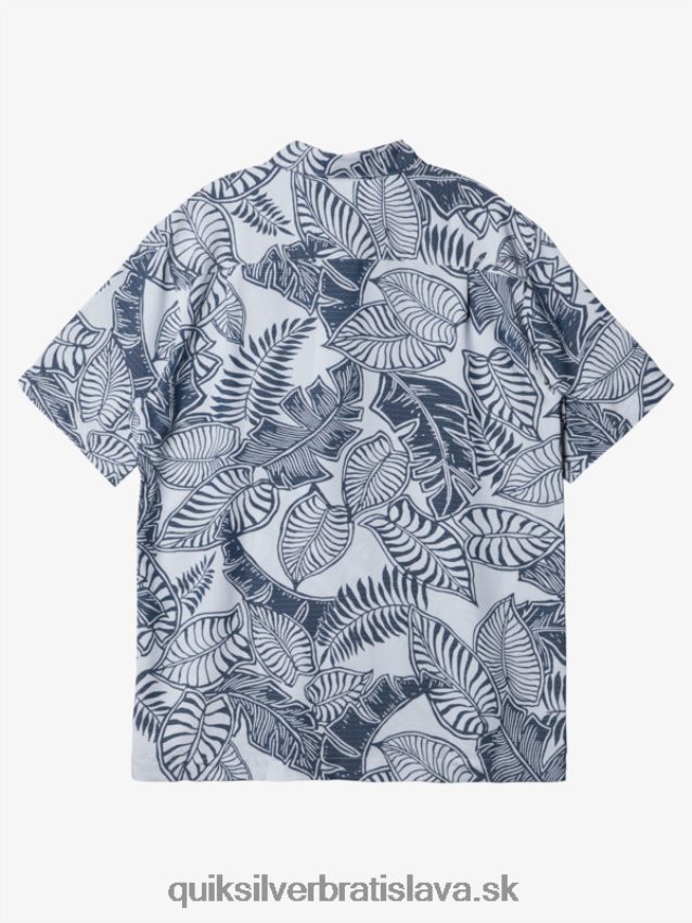 vodácka siesta tričko s krátkym rukávom Quiksilver muži B80HXR1364 major modrá