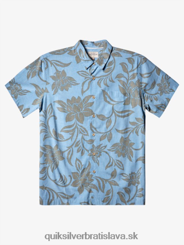 vodník každý víkend tričko s krátkym rukávom Quiksilver muži B80HXR289 súmrak modrá každý víkend w