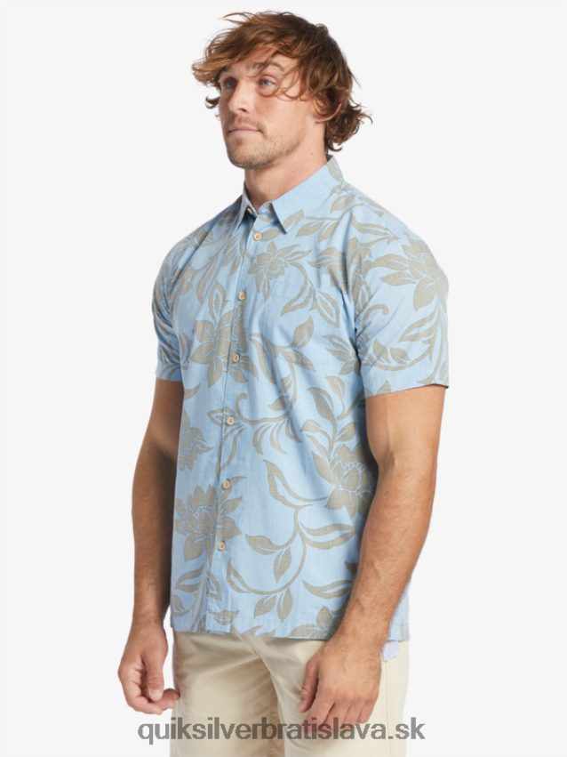 vodník každý víkend tričko s krátkym rukávom Quiksilver muži B80HXR289 súmrak modrá každý víkend w