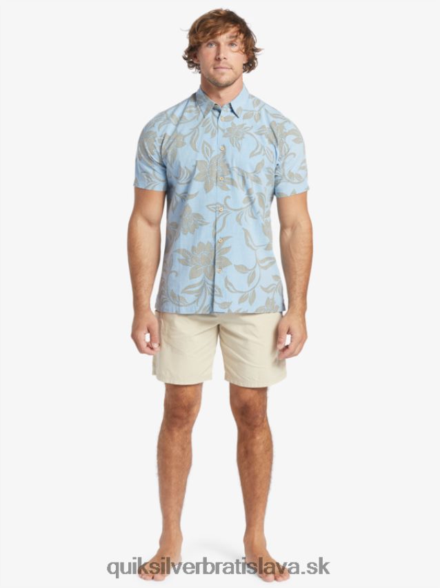 vodník každý víkend tričko s krátkym rukávom Quiksilver muži B80HXR289 súmrak modrá každý víkend w