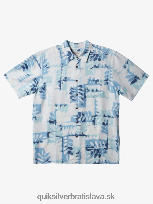 vodník kanoe útes technické tričko s krátkym rukávom Quiksilver muži B80HXR399 súmrak modré kanoe útes š