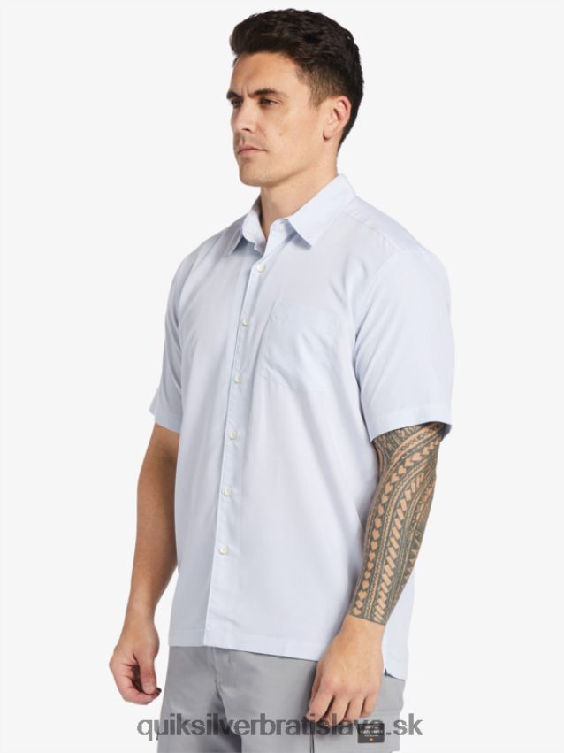 vodník kings cliff košeľa s krátkym rukávom Quiksilver muži B80HXR281 útes bielych kráľov