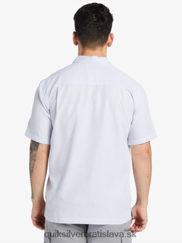 vodník kings cliff košeľa s krátkym rukávom Quiksilver muži B80HXR281 útes bielych kráľov