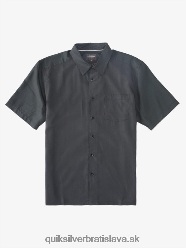 vodník kings cliff košeľa s krátkym rukávom Quiksilver muži B80HXR283 útes čiernych kráľov
