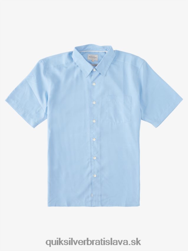 vodník kings cliff košeľa s krátkym rukávom Quiksilver muži B80HXR285 súmrak modrý útes kráľov