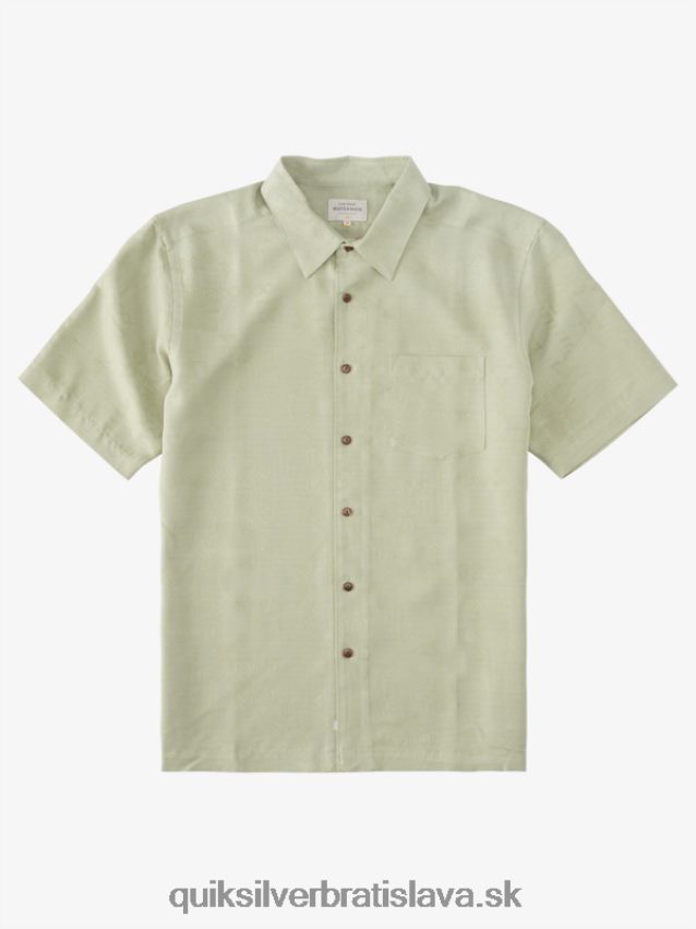 vodník manele bay košeľa s krátkym rukávom Quiksilver muži B80HXR801 čaj