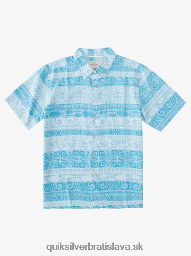 vodník tapa dnes tričko s krátkym rukávom Quiksilver muži B80HXR963 súmrak modrá tapa dnes
