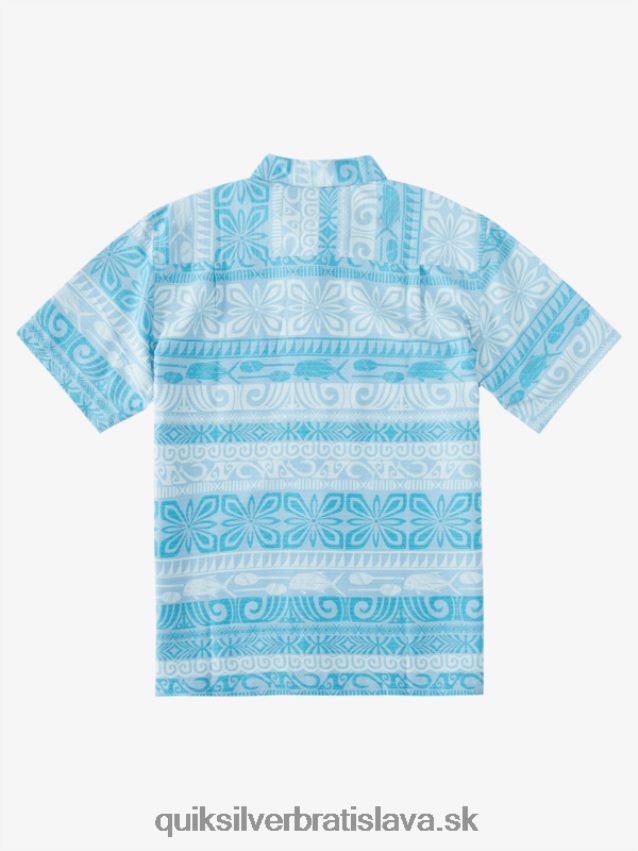 vodník tapa dnes tričko s krátkym rukávom Quiksilver muži B80HXR963 súmrak modrá tapa dnes