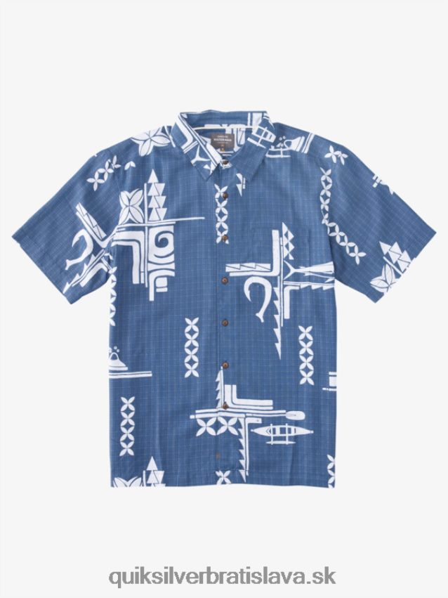 vodník veľký úlovok tričko s krátkym rukávom Quiksilver muži B80HXR862 práporčík modrý veľký úlovok